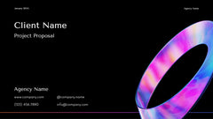 Creative Project Proposal Presentation slide 2