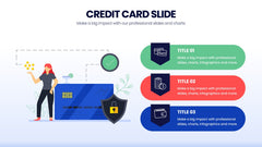 Credit Card Infographics slide 12