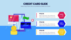Credit Card Infographics slide 5