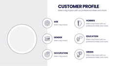 Customer Profile Infographics slide 19