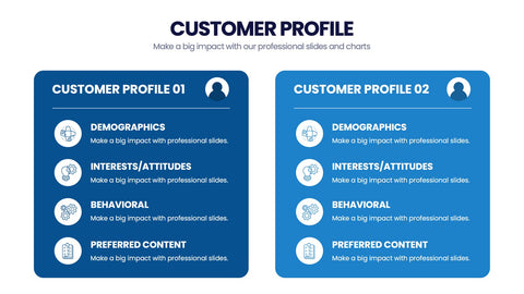 Customer Profile Infographics