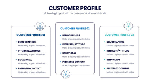 Customer Profile Infographics