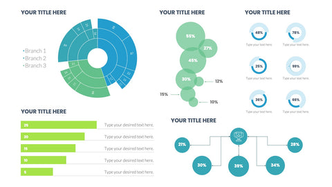 Dashboard Infographics for KPIs & Reports