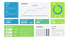 Dashboard Infographics slide 16