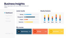 Dashboard Infographics slide 2