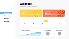 Dashboard Infographics slide 4