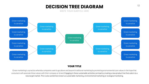 Decision Tree Infographics for Strategy & Risk Analysis