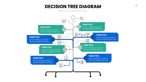 Decision Tree Infographics for Strategy & Risk Analysis