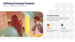 Defining Company Purpose Presentation slide 2