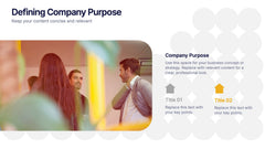 Defining Company Purpose Presentation slide 3
