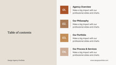 Design Agency Portfolio Presentation slide 2