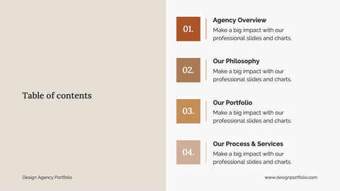 Design Agency Portfolio Presentation
