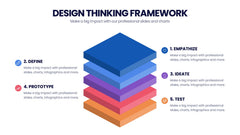 Design Thinking Framework Infographics slide 9