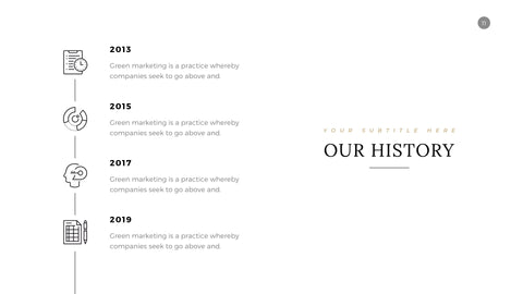 Diamond Minimal Presentation Template