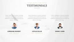 Diamond Minimal Presentation Template