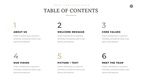 Diamond Minimal Presentation Template