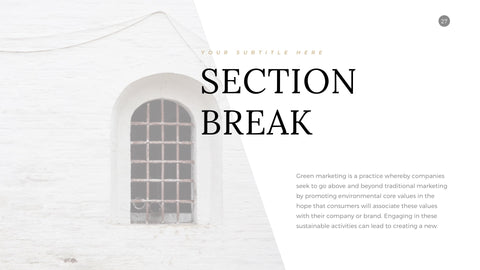 Diamond Minimal Presentation Template