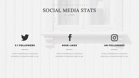 Diamond Minimal Presentation Template