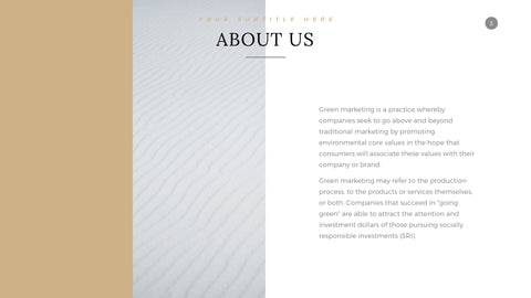 Diamond Minimal Presentation Template