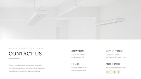 Diamond Minimal Presentation Template