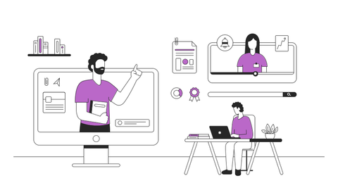 E-Learning Illustrations Pack