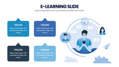 E-Learning Infographics slide 10
