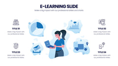 E-Learning Infographics slide 11