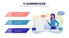 E-Learning Infographics slide 17