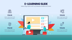 E-Learning Infographics slide 20