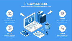 E-Learning Infographics slide 3