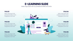 E-Learning Infographics slide 9