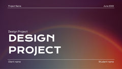 Eclipse Graphic Design Project Plan Presentation