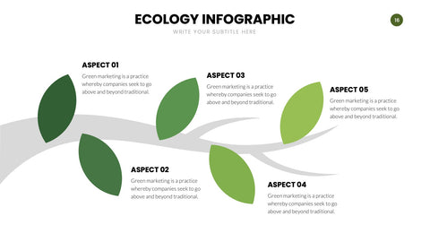 Ecology Infographics for Sustainability & Climate