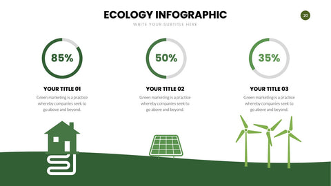 Ecology Infographics for Sustainability & Climate