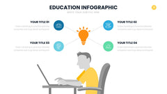 Education Infographics slide 13
