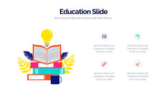 Education Infographics slide 14