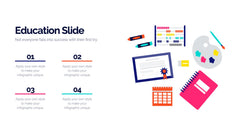 Education Infographics slide 4