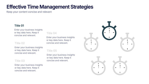 Effective Time Management Strategies Presentation slide 2