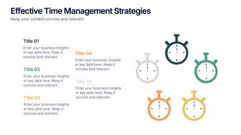 Effective Time Management Strategies Presentation