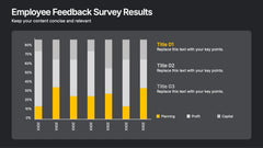 Employee Feedback Survey Results Presentation slide 5