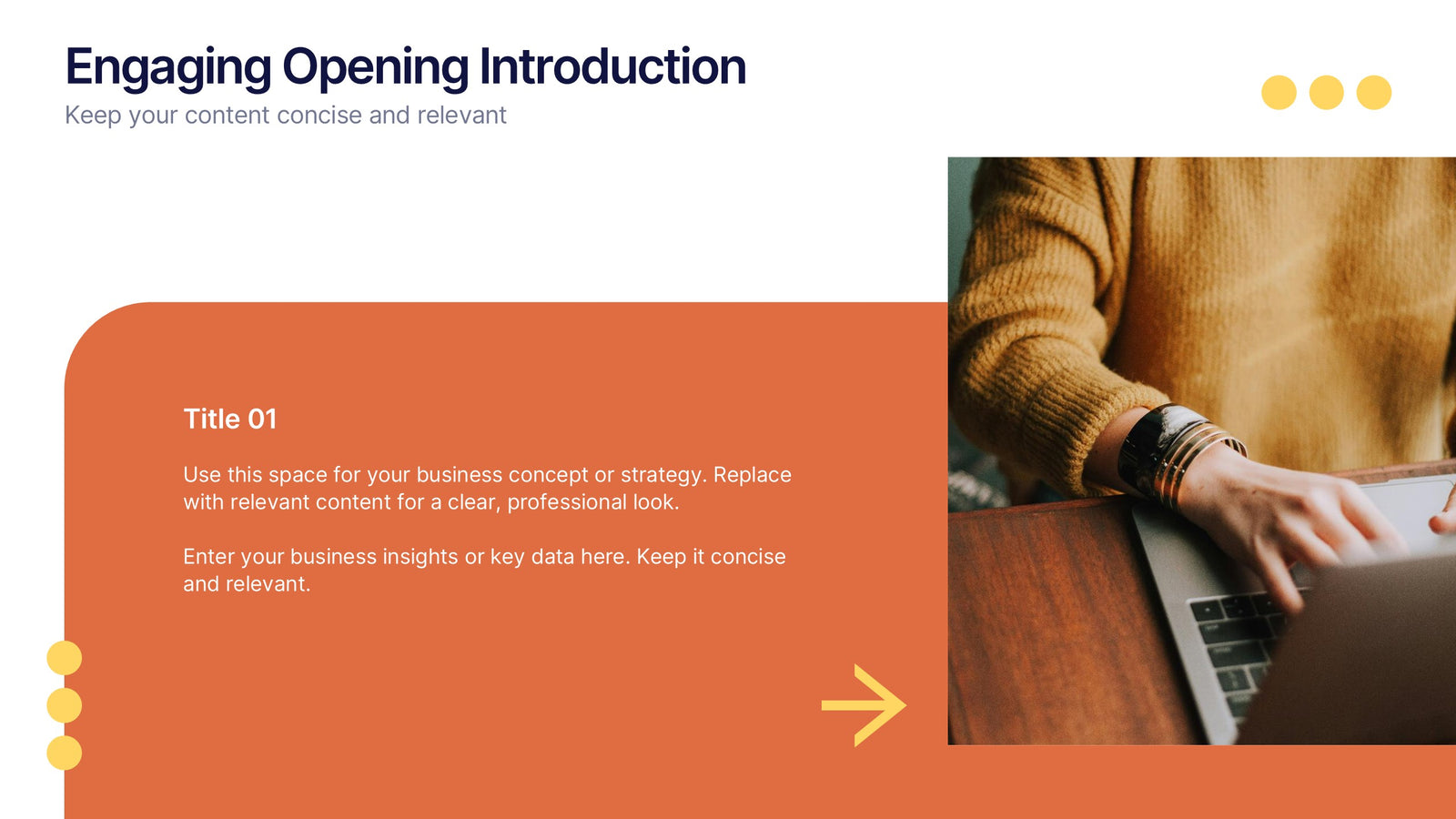 Engaging Opening Introduction Presentation