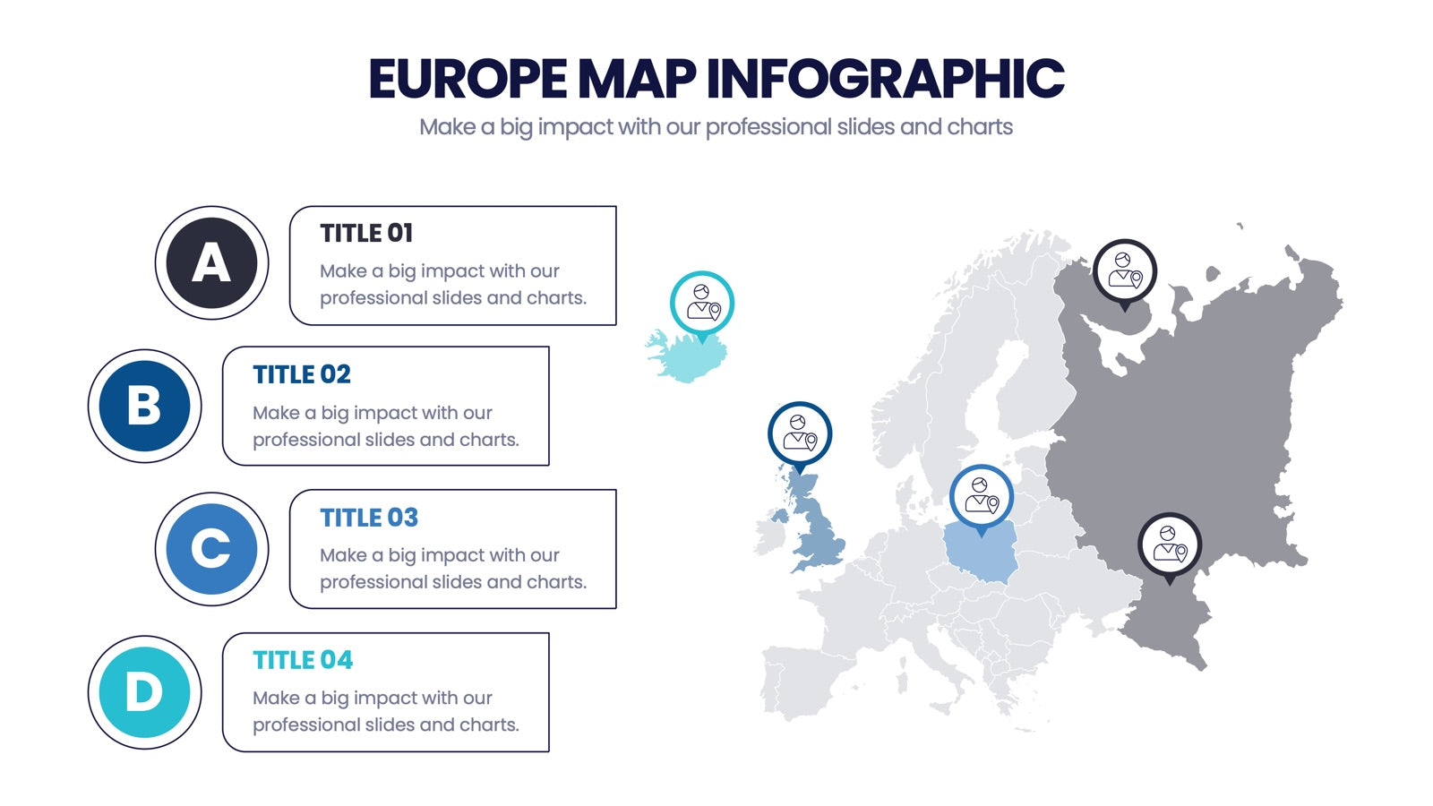 Europe Map Infographics