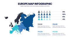 Europe Map Infographics slide 3