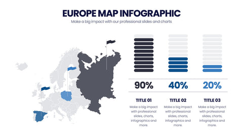 Europe Map Infographics