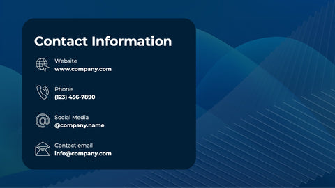 Event Agenda Presentation