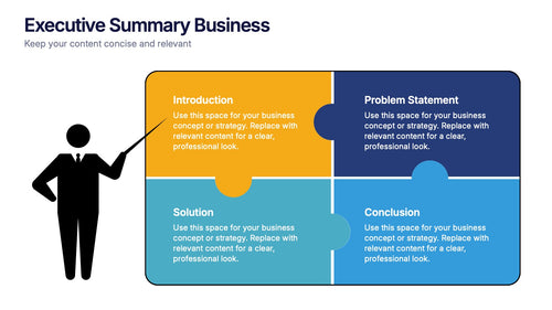 Executive Summary Business Presentation