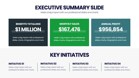 Executive Summary Infographics