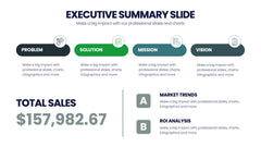 Executive Summary Infographics slide 16