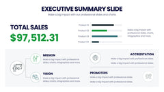 Executive Summary Infographics slide 18