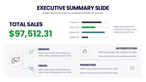 Executive Summary Infographics